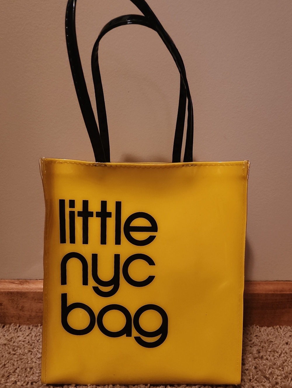 Bloomingdale's Yellow Little nyc Bag Shopping Tote